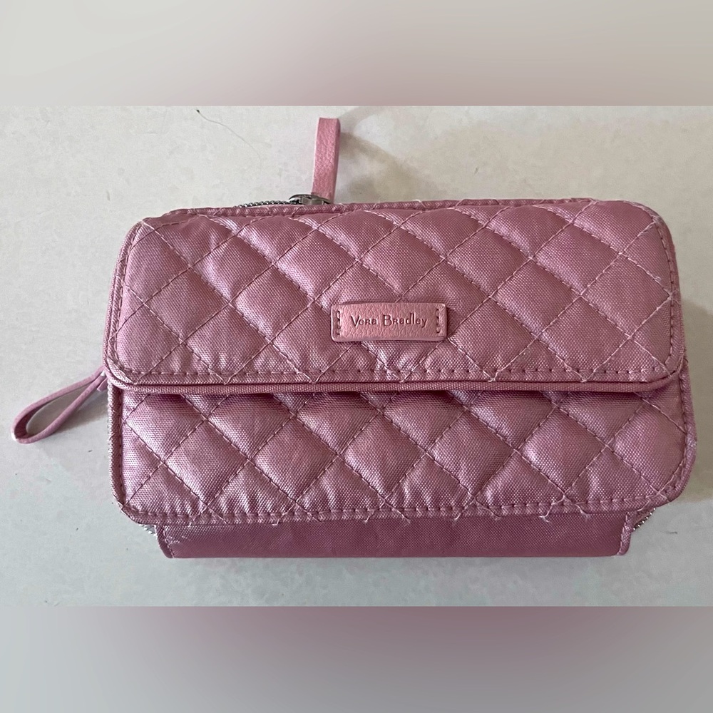 Vera Bradley Quilted Rose Wallet